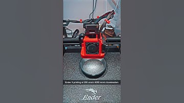 Speed Printing a Pokeball #pokeball #speedprinting #3dprinting #ender3 #crealitysonicpad #klipper