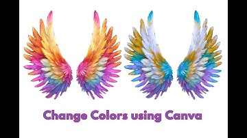 PNG Color Change in Canva video tutorial