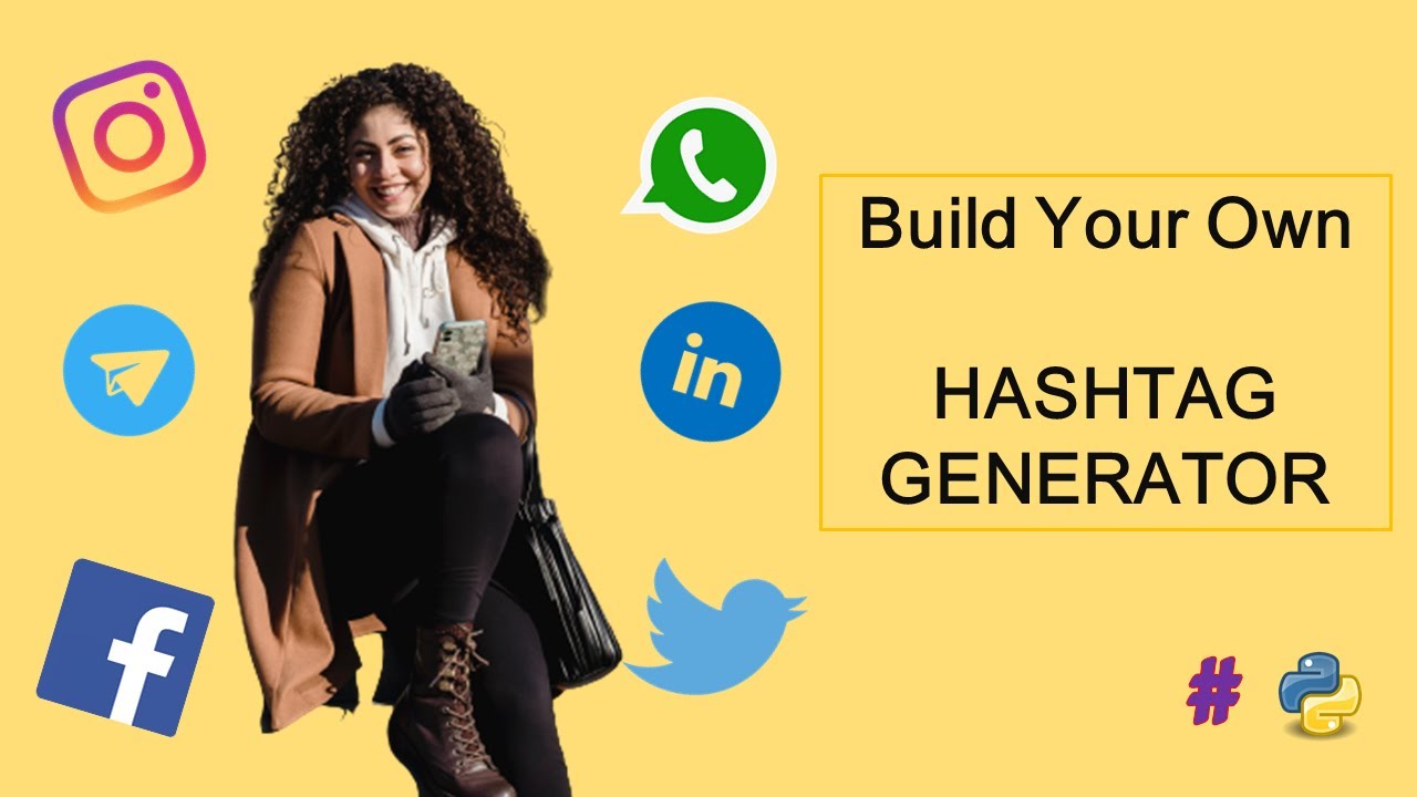 Python code to Build Your own Hashtag - YouTube