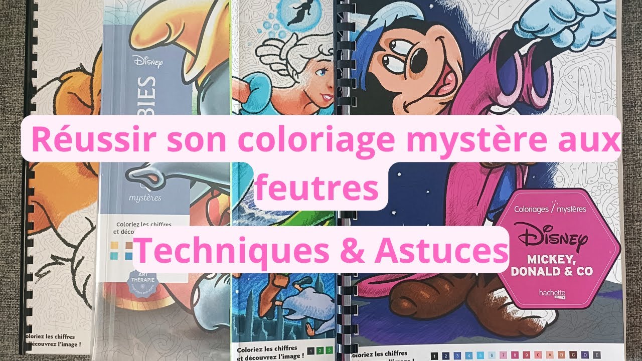 Réussir son coloriage mystère aux feutres : Techniques & Astuces 