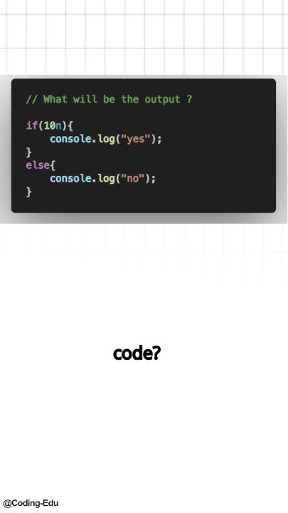 What will be the output? | javascript - YouTube