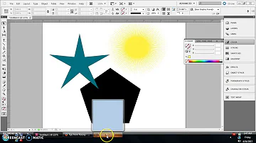 Como criar uma estrela no In Design?