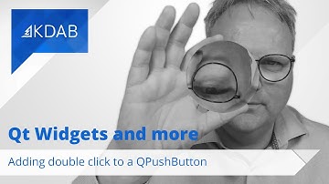 Adding Double Click to a QPushButton