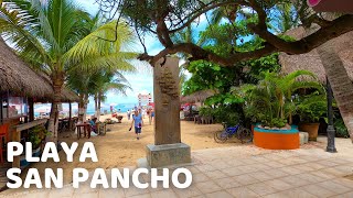 [4K] Caminando por el bello pueblo de San Pancho | Riviera Nayarit