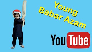 Young Babar Azam #babarazam