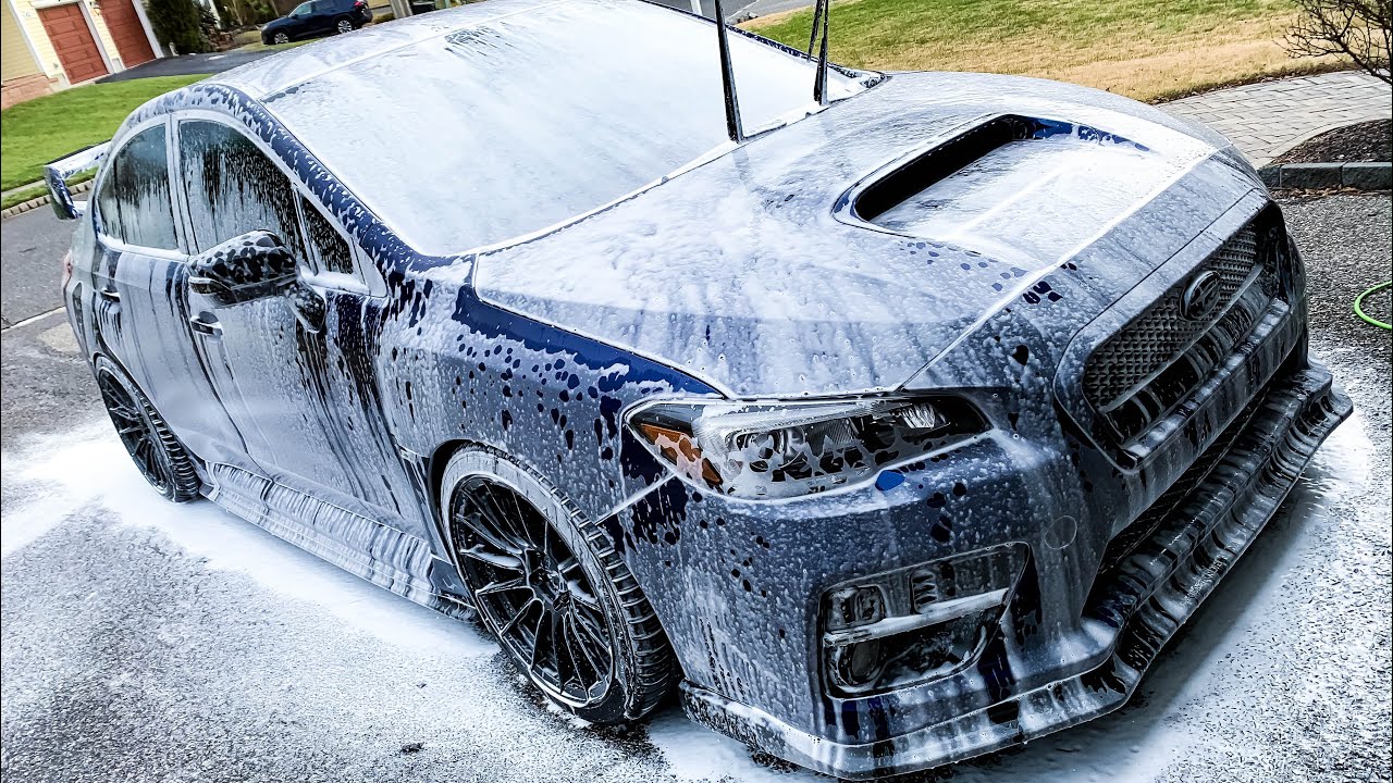Subaru STI Post Wash Walk Around - YouTube
