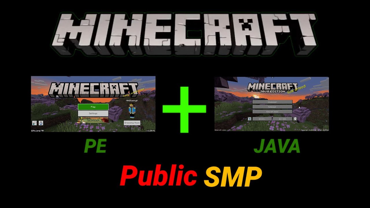 Minecraft Java Live | ( Java - PE ) Public SMP | Free Join and Play ...