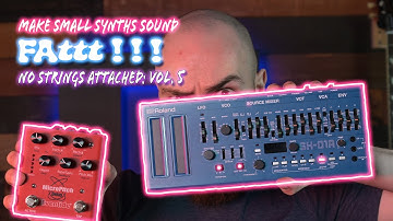 Roland SH01A synth + MicroPitch Delay: No Strings Attached #5