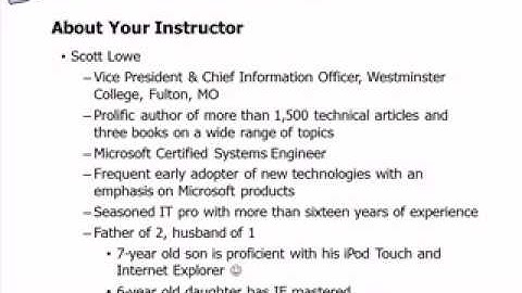 1 getting started with forefront threat management gateway 2010 training