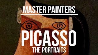 Pablo Picasso (18811973)  The Portraits  A collection of paintings 4K Ultra HD