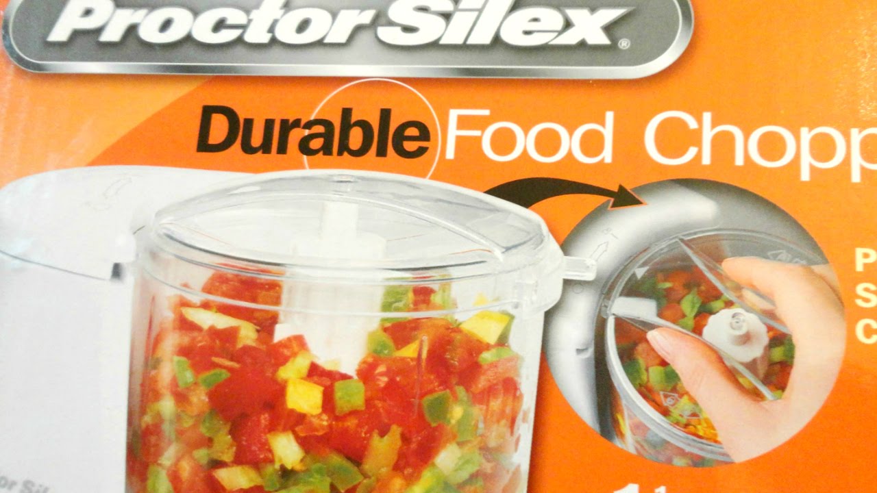 Proctor Silex Durable Electric Vegetable Chopper & Mini Food