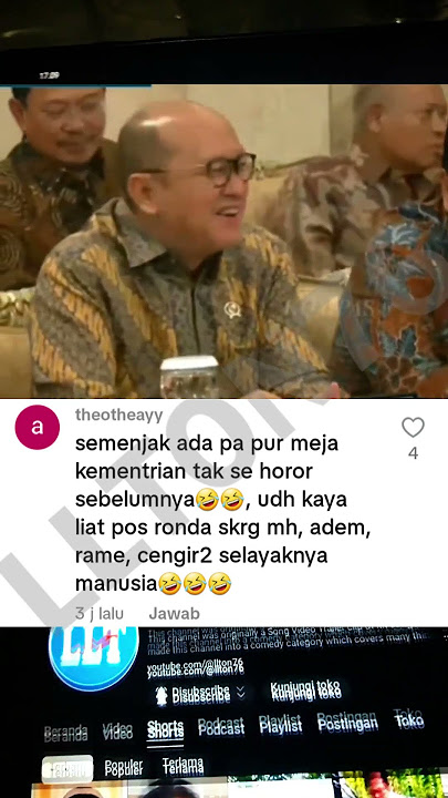 Purbaya bercanda