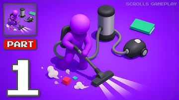 Extreme Cleanup - Gameplay Walkthrough Part 1 - Wash Wipe And Win Rewards (iOS, Android)