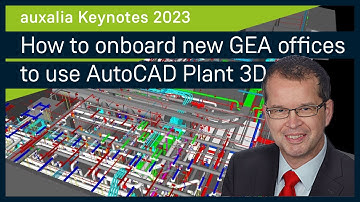 How to onboard new GEA offices to use AutoCAD Plant 3D and PlantTools | auxalia Keynotes 2023