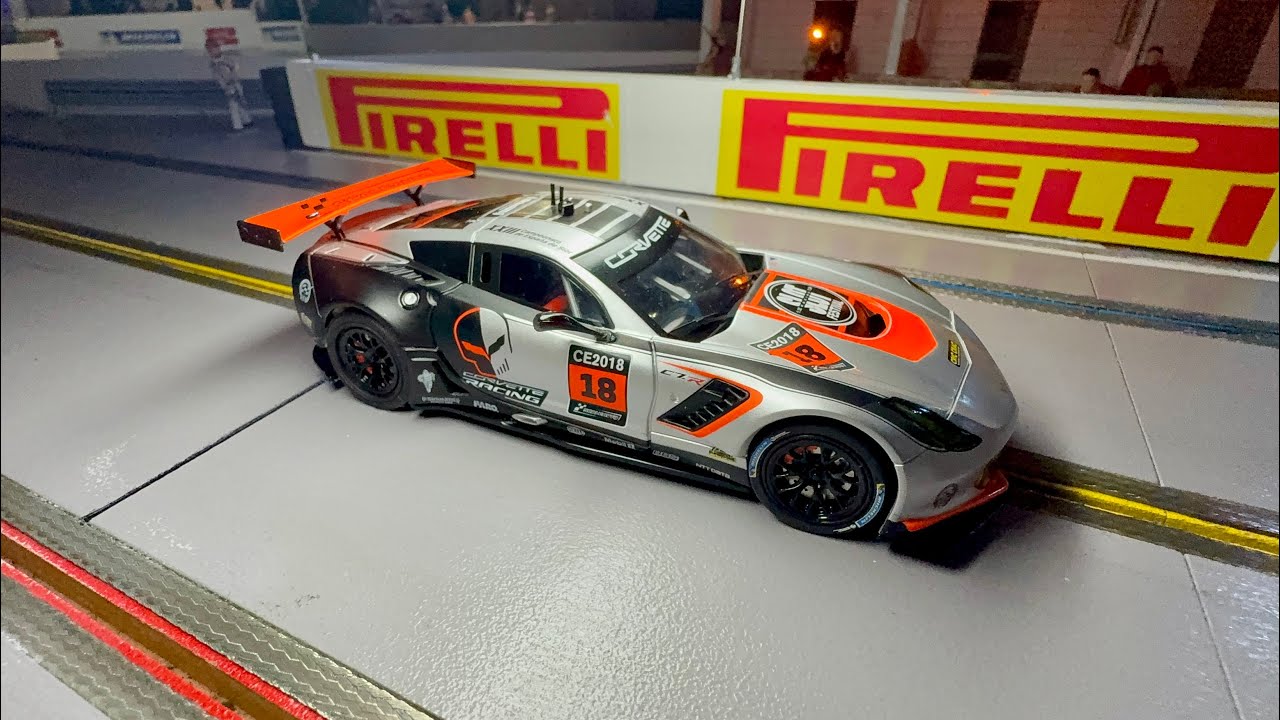 Scaleauto Home Series 1/32 Corvette review and basic tune. Not a great start.. 