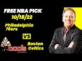 NBA Picks - 76ers vs Celtics Prediction, 10/18/2022 Best Bets, Odds & Betting Tips | Docs Sports