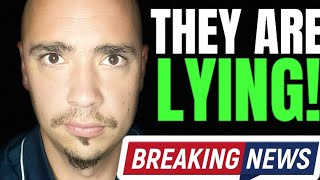 BREAKING CRYPTO NEWS: THEY ARE LYING TO YOU!