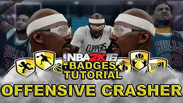 NBA 2K16 | UPDATED | - HOW TO GET OFFENSIVE CRASHER AFTER PATCH 3
