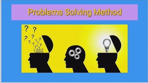 Problem solving method in teaching || समस्या समाधान विधि || D.ed || B.ed #ctet #dsssb