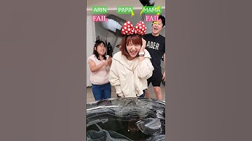 Difficult Building Block Challenge! 🤣 #Partygames #Familygames #funnygame