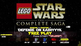 Lego Star Wars TCS: Ep 3 Chap 4 / Defense on Kashyyyk FREE PLAY (All Collectibles) - HTG