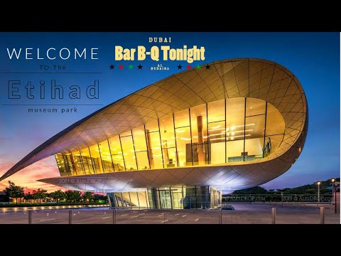 Etihad Museum park I Bar BQ Tonight I 4K I Walking Vlog I Dubai