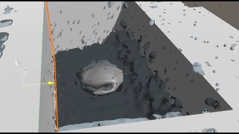Fluid and cloth simulations in Unity with NVIDIA FleX