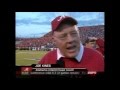 Bonus  joe kiness halftime interview