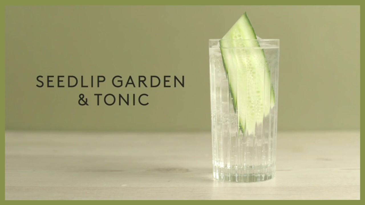 Seedlip Garden Tonic Cocktail Recipe YouTube