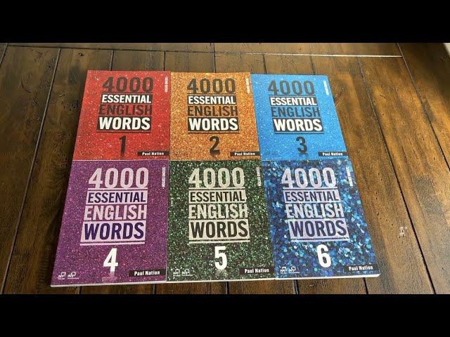 4000 ESSENTIAL ENGLISH WORDS  6冊　マイヤペン対応