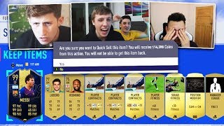 TOP 10 UNLUCKIEST DISCARD PACKS OF FIFA 19!!