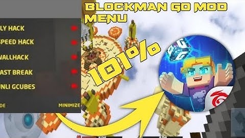 Update!! Blockman Go Mod Menu 2.25.3|Unlimited Gcube, Fly Hack, Speed Run & More 100% Work.
