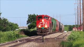 Canadian National L556 Decatur/Mt. Pulaski - May 25, 2024