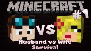 Details Minecraft | Husband VS Wife SURVIVAL | Episode 1 | Fast Food Update