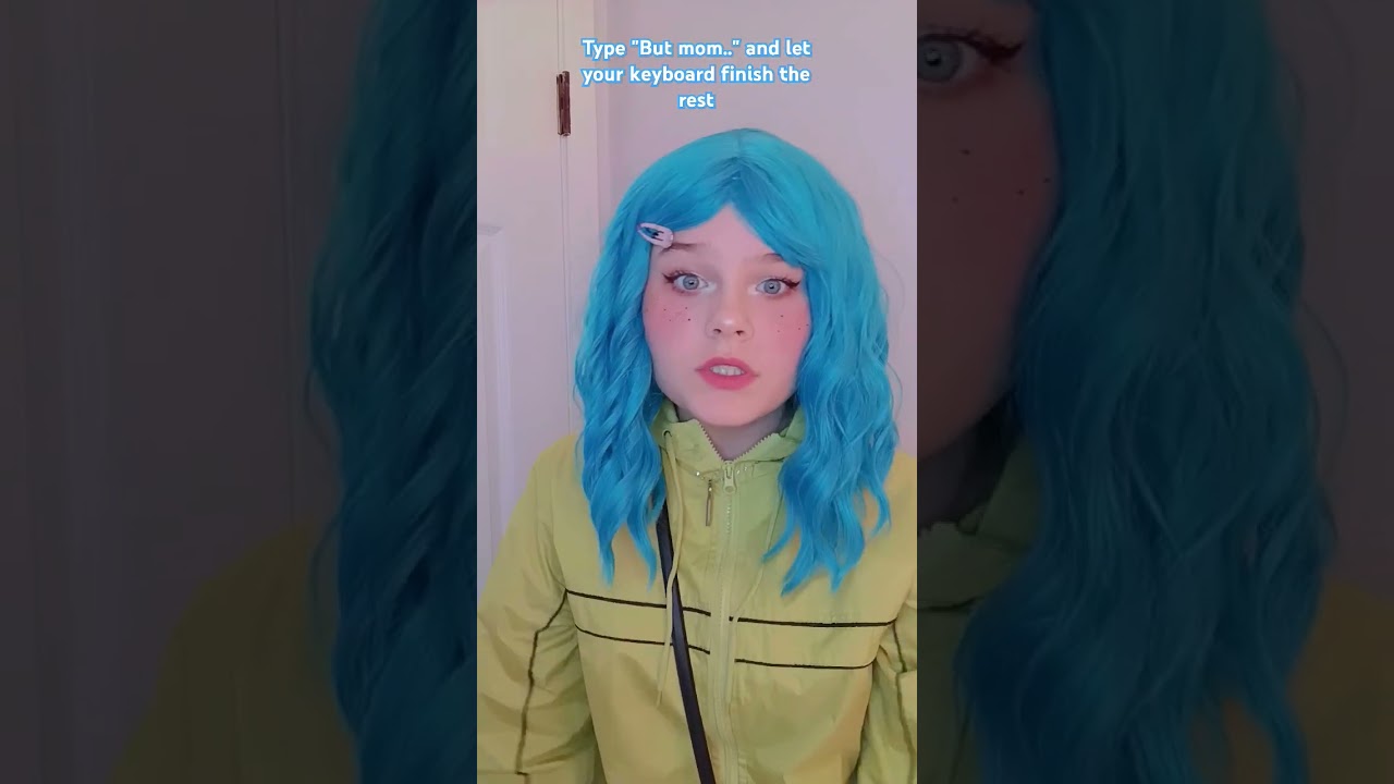 But mom #trending #cosplay #coraline #coralinemovie #fyp #viral #boost #movie #moviecharacters