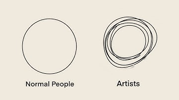 Artists Drawing Circles