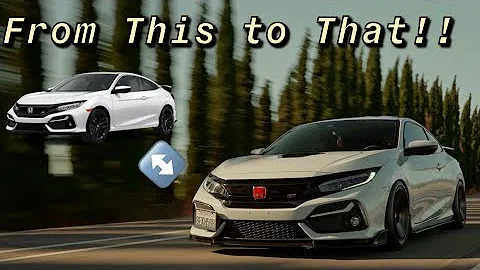 Building a 10th Gen Civic Si in 22 Minutes!! | Stock to Big Turbo!!