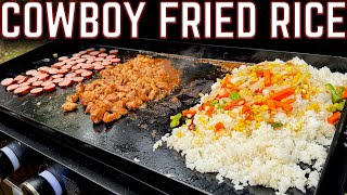 WHAT THE HECK IS COWBOY FRIED RICE? NEW GRIDDLE RECIPE YOU HAVE TO TRY! WE CAN'T STOP EATING THIS by WALTWINS 62,058 views 3 weeks ago 12 minutes, 49 seconds