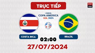Trực Tiếp Brazil - Costa Rica Copa America 2024 Đôi Công Mãn Nhãn