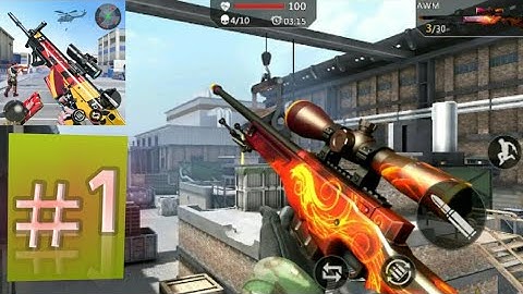Gun ops : anti terrorism commando shooting games 2020 _android gameplay