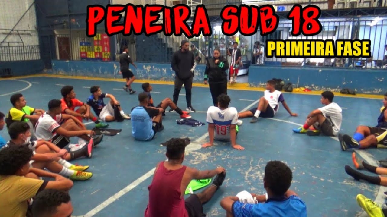 PENEIRA SUB 18 PRIMEIRA FASE !!! YouTube PENEIRA SUB 18 PRIMEIRA FASE !!! YouTube