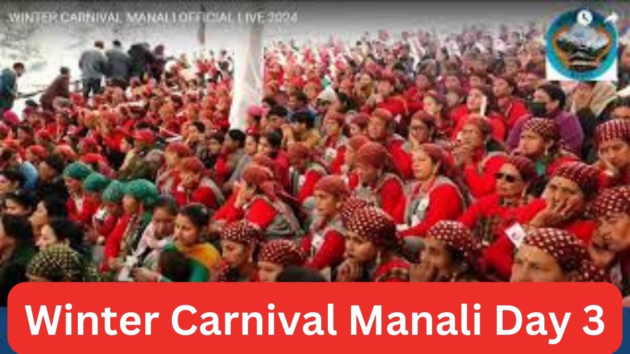 Live Winter Carnival Manali 2024 Day 2 Star Night Kuldeep Sharma