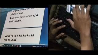 Assignment #1: typing practice - 5 munites