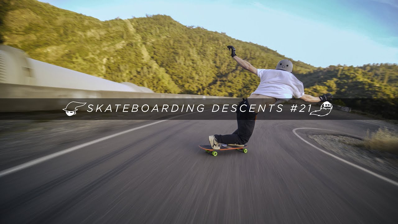 Skateboarding Descents #21 : Chet Freeriding in North California