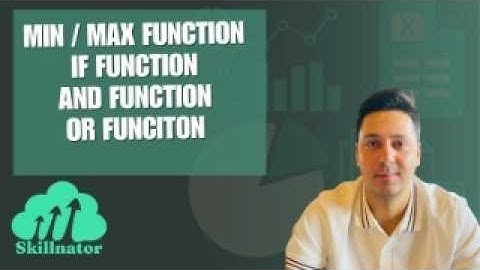 Excel IF, AND, OR, MIN, MAX Functions – Complete Tutorial