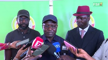 Cérémonie de lancement  des travaux de la commission ad hoc de réforme des textes de la FSF.