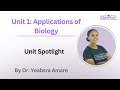 Unit Spotlight Biology Grade 12 Unit 1 