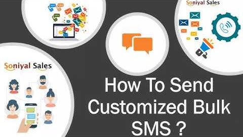 Send Customized SMS | Send Automated Dynamic SMS | Personalized Text Messages | Dynamic Messaging