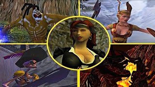 ALL BOSSES FIGHT  PIRATES: THE LEGEND OF THE BLACK KAT (WITH CUTSCENES)