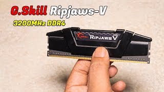 G.Skill Ripjaws-V 8GB 3200MHz DDR4 Ram review । SPD Speed। RAM Review Bangla